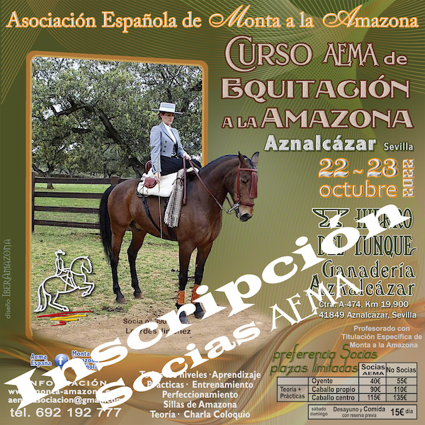 Inscripción Curso AEMA Aznalcázar 22-23 oct 22 ≈Socias≈ - Imagen 3