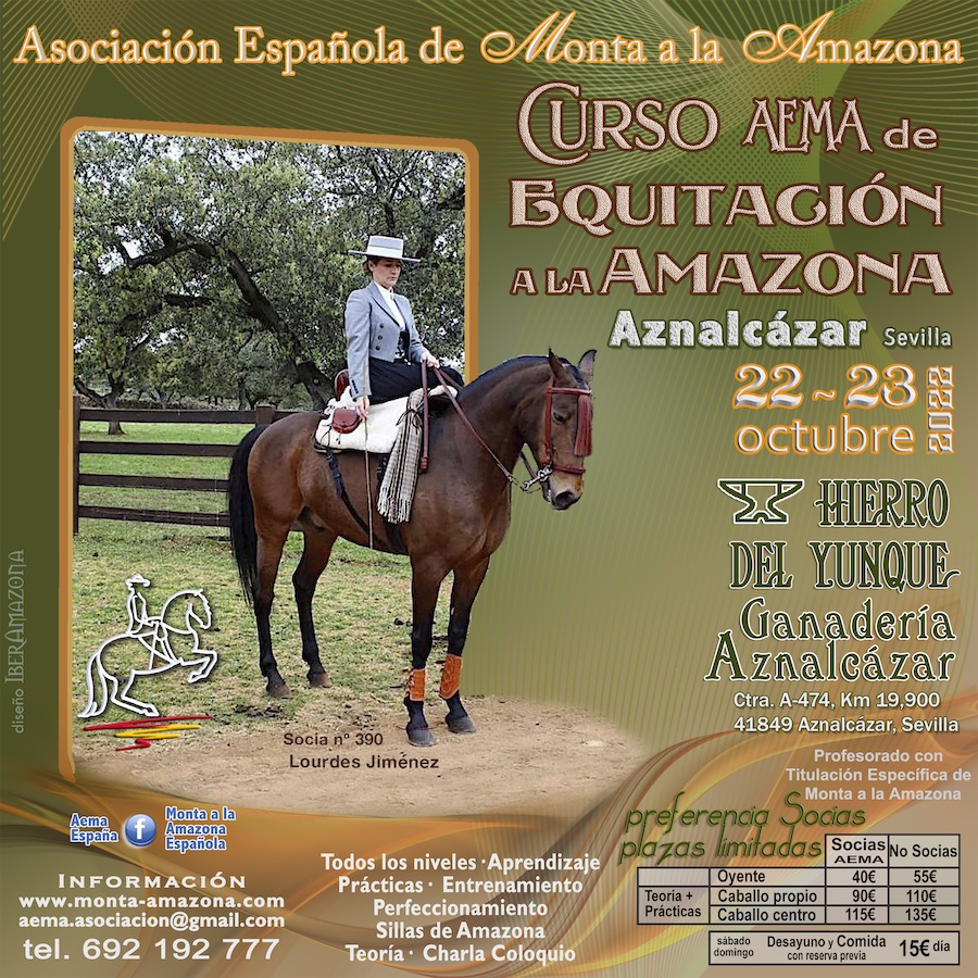 Inscripción Curso AEMA Aznalcázar 22-23 oct 22 ≈Socias≈ - Imagen 2