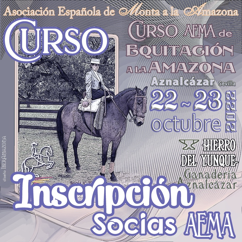 Inscripción Curso AEMA Aznalcázar 22-23 oct 22 ≈Socias≈
