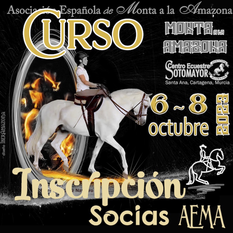 Inscripción Curso AEMA Cartagena 6-8 oct 23 ≈Socias≈