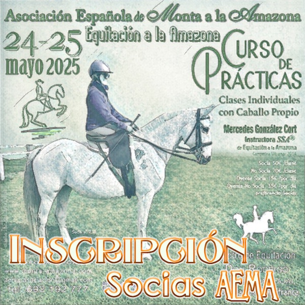Inscripción Curso AEMA Los Palacios 24-25 mayo 25 ≈Socias≈