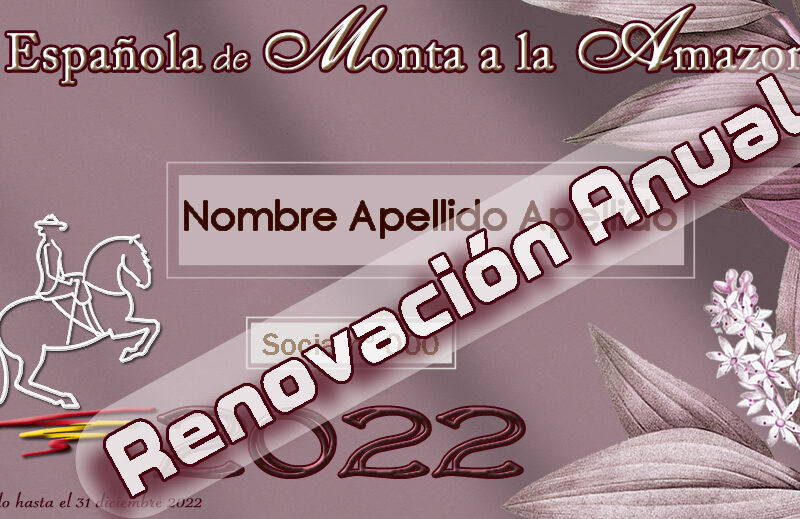 Renovación Cuota Anual 2022