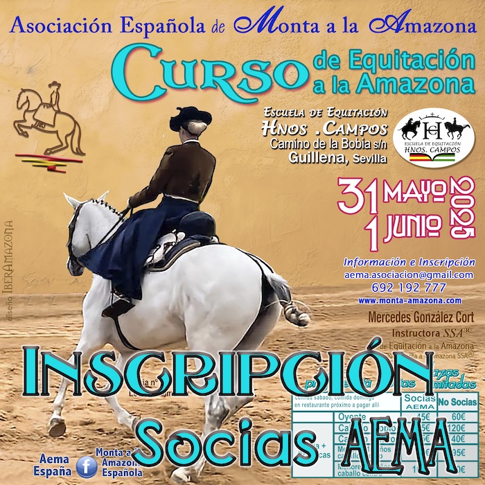 Inscripción Curso AEMA Guillena 31 mayo-1 junio 25 ≈Socias≈ - Imagen 3